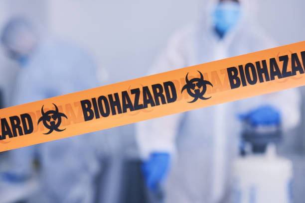 Professional Biohazard technician working in Hubertus, WI